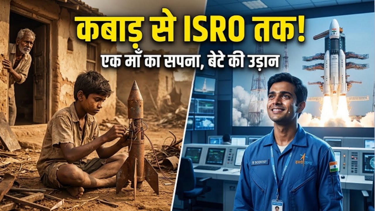 लोग पागल कहते थे, उसने कबाड़ से रॉकेट बना दिया - एक गरीब बेटे की असली कहानी #एकगरीबबालवैज्ञानिक