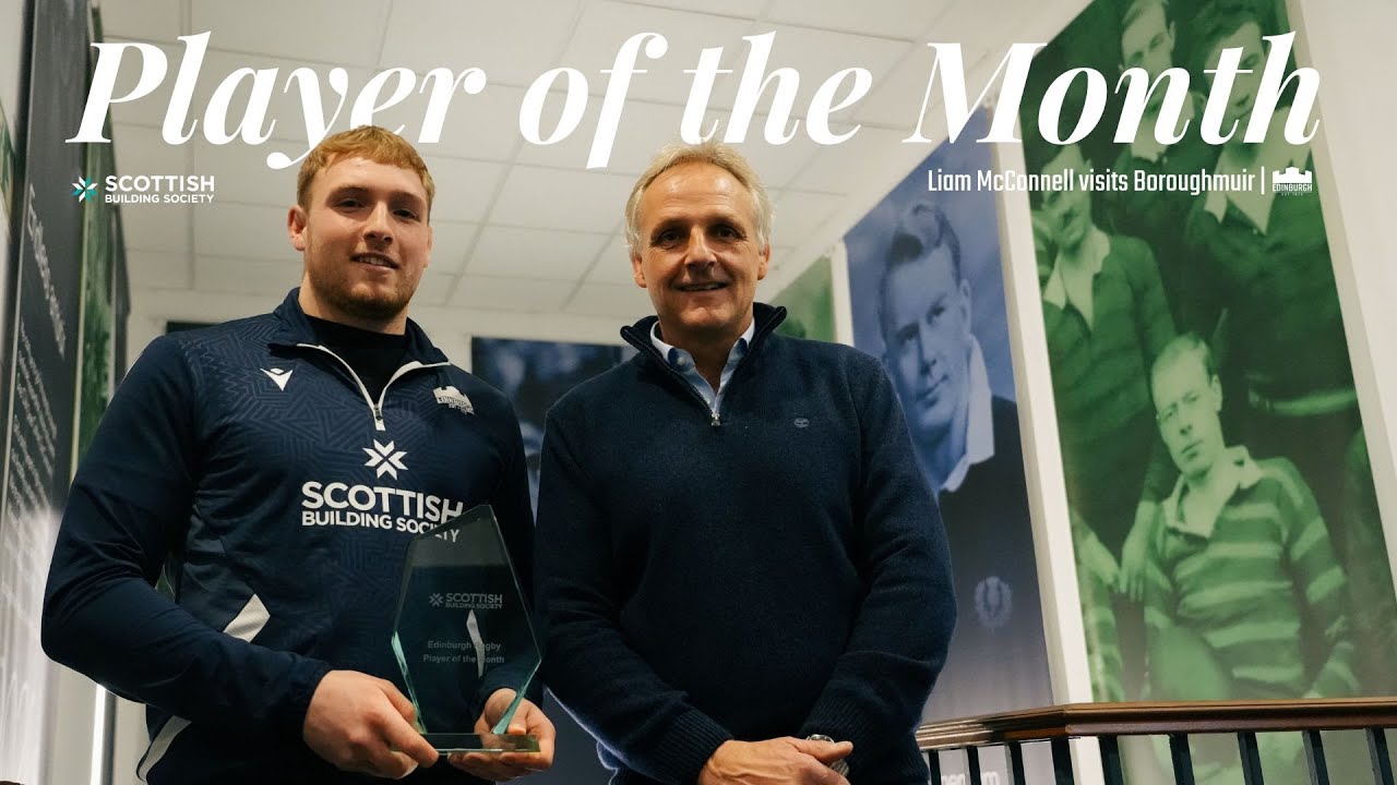 SBS Player of the Month | Liam McConnell Visits Boroughmuir Rugby