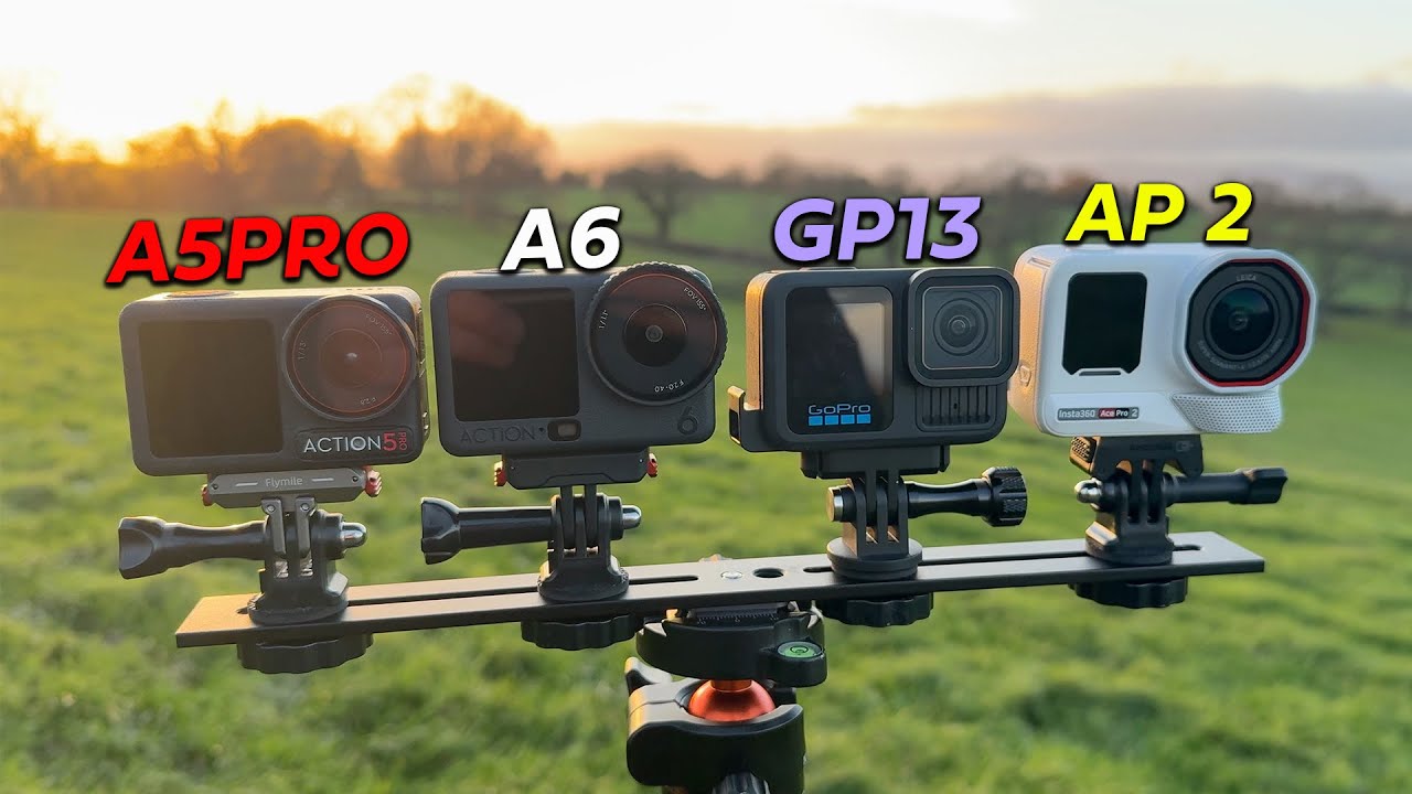 Тестирование экшн-камер «из коробки»: DJI Action 6 против GoPro 13 против Ace Pro 2 против Action...