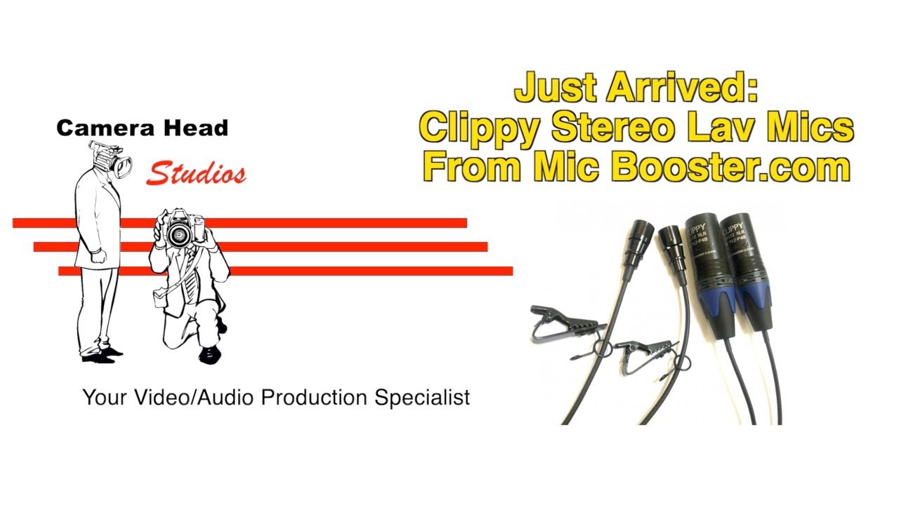 Just Arrived: Clippy Stereo Lav Mics From Mic Booster.com