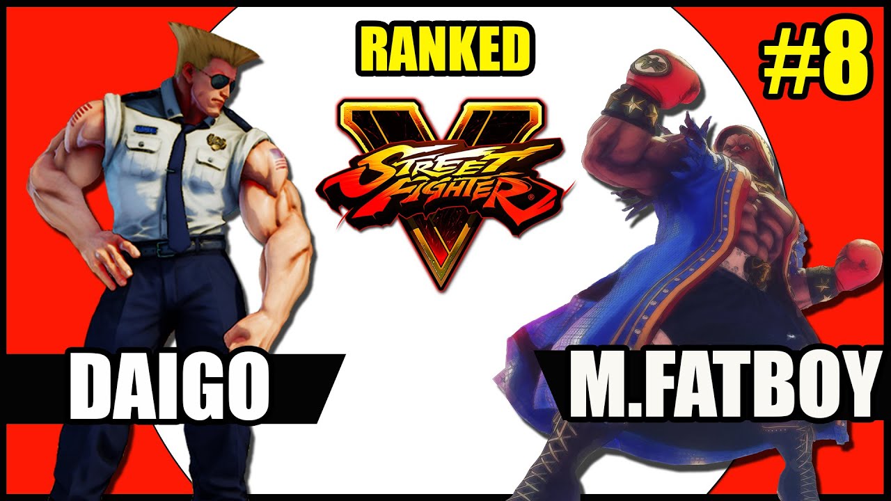 Street Fighter 5 DAIGO (Guile) VS MEGAFATBOY (Balrog)