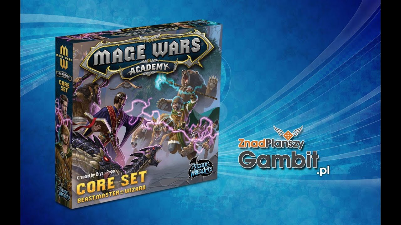 Mage Wars Academy / Mage Wars Akademia - wideorecenzja