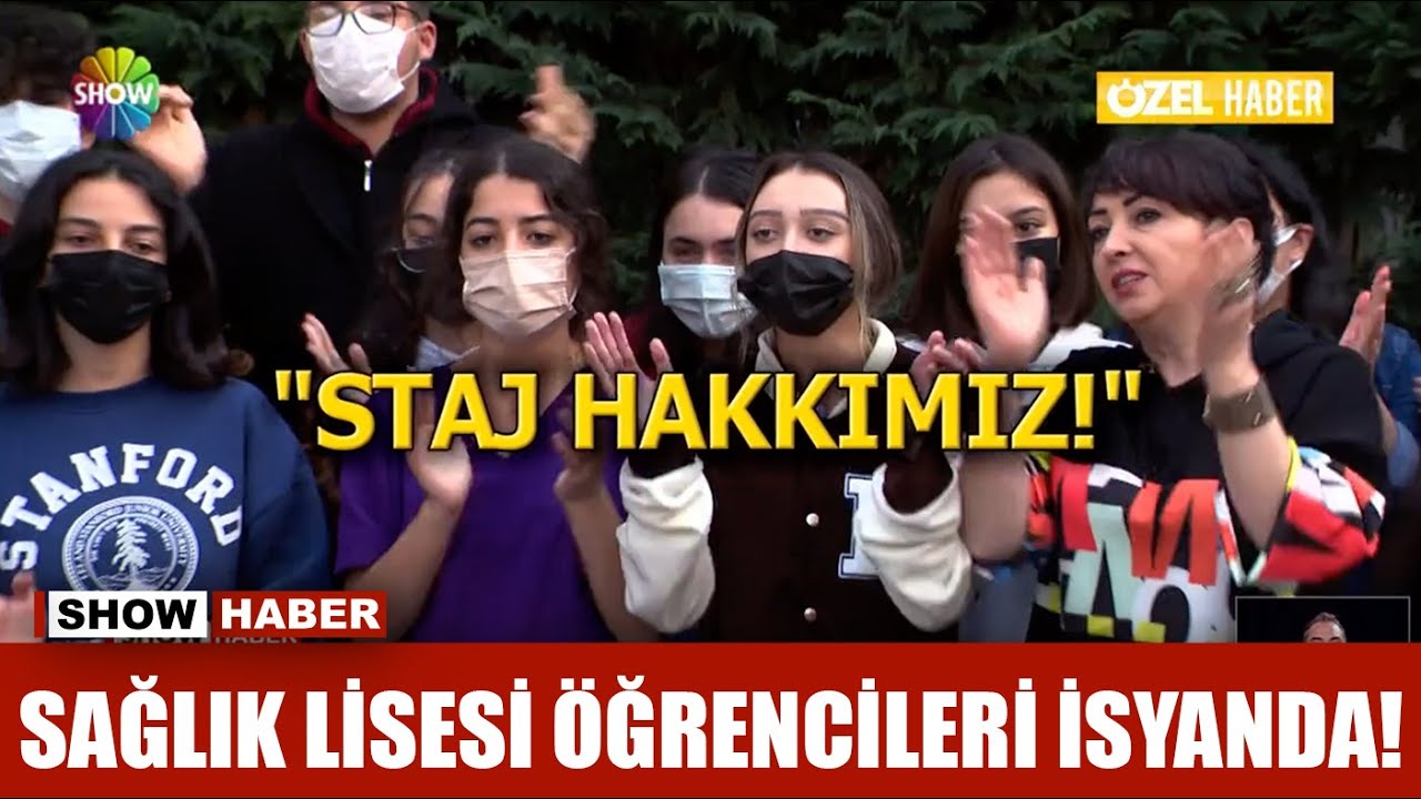 Sağlık lisesi öğrencileri isyanda!