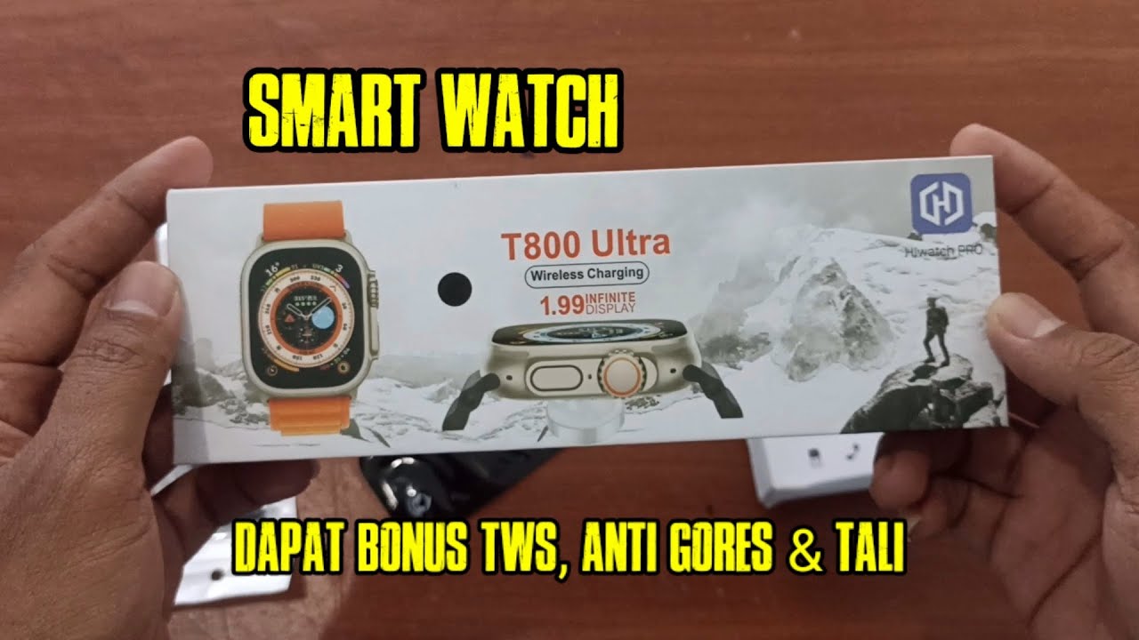 Unboxing Smartwatch T800 Ultra. #smartwatch #unboxing