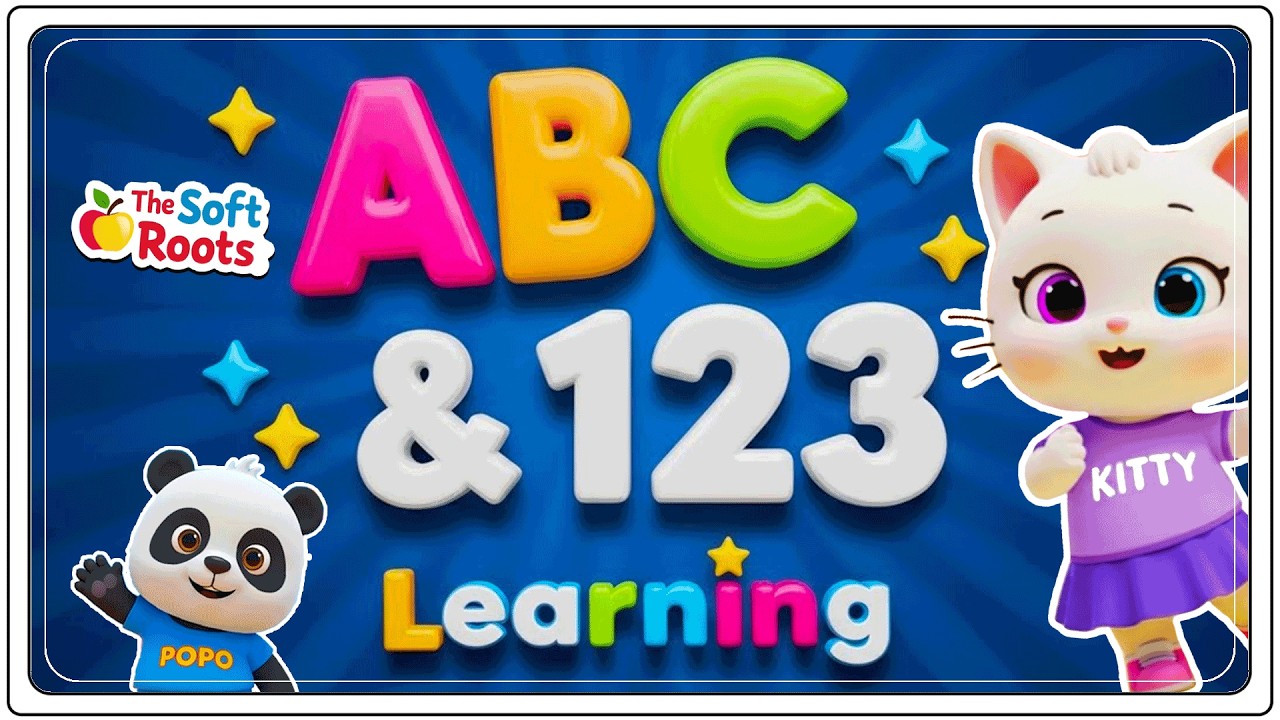 Preschool Learning activities for 3 year olds at home | Learn ABC Phonics Shapes Numbers Colors 🌈