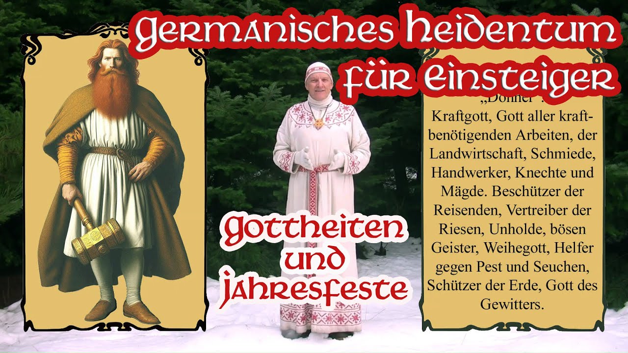 Germanisches Heidentum f&uuml;r Einsteiger: Gottheiten und Jahresfeste (Allsherjargode 206)