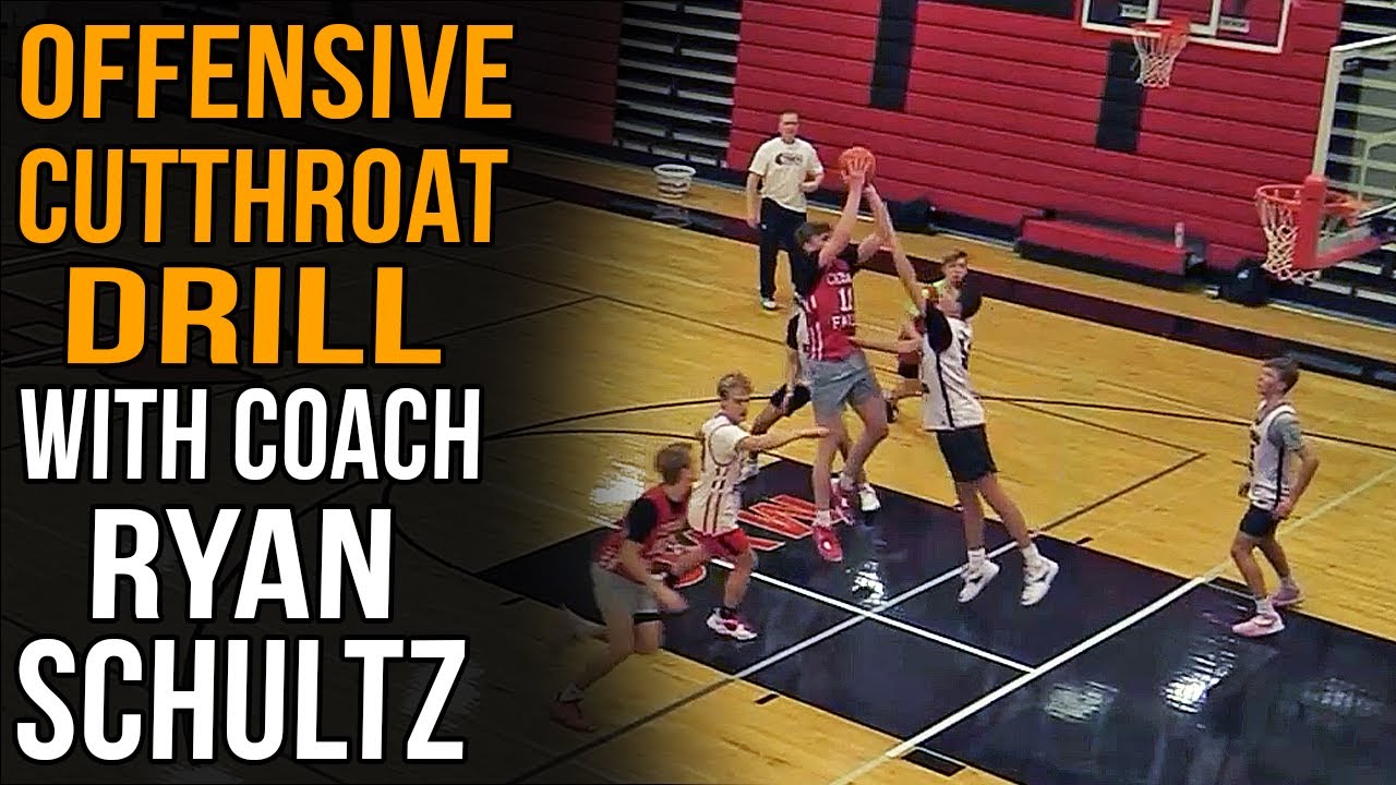 Offensive Cutthroat Drill From Coach Ryan Schultz