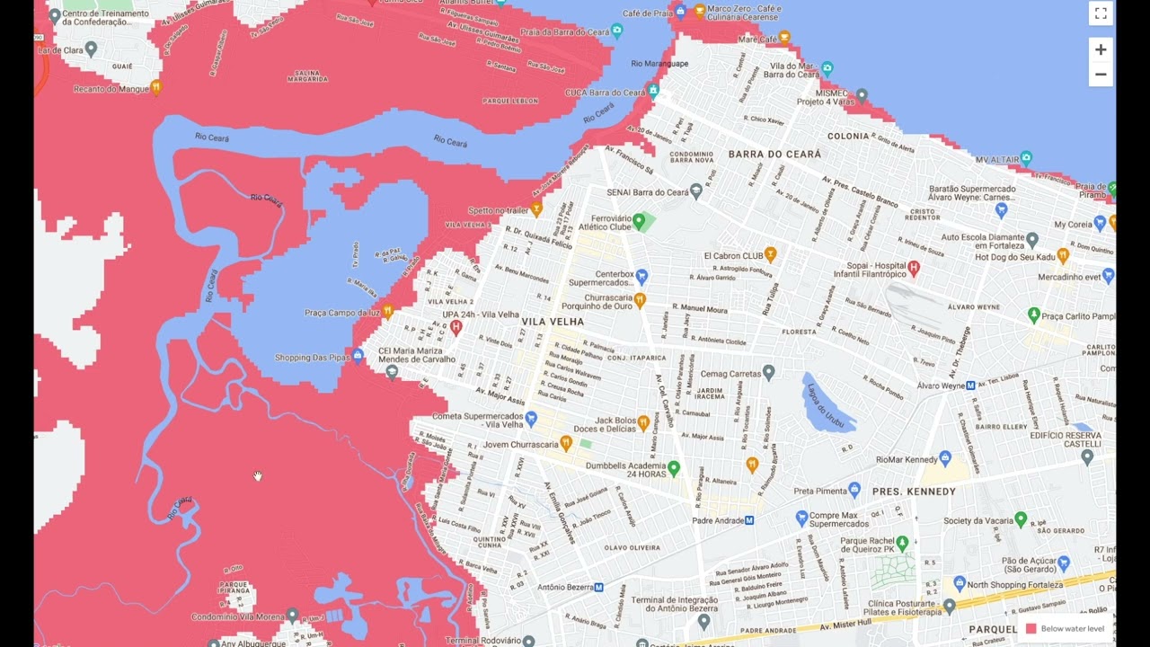 E se o nível dos rios e do mar aumentasse em Fortaleza o que aumentou no Rio Grande do Sul?