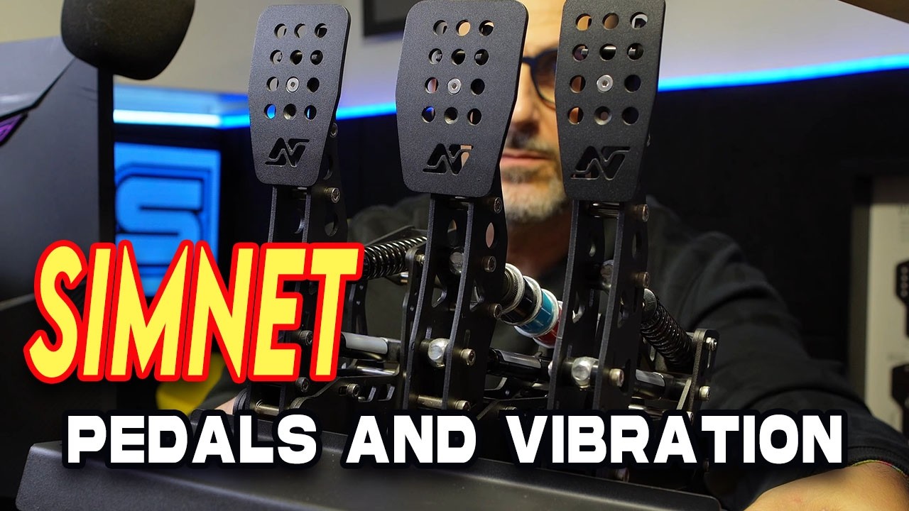 Simnet SP Pedals + kit vibrazioni per PC e Console (con Fanatec)!🔥