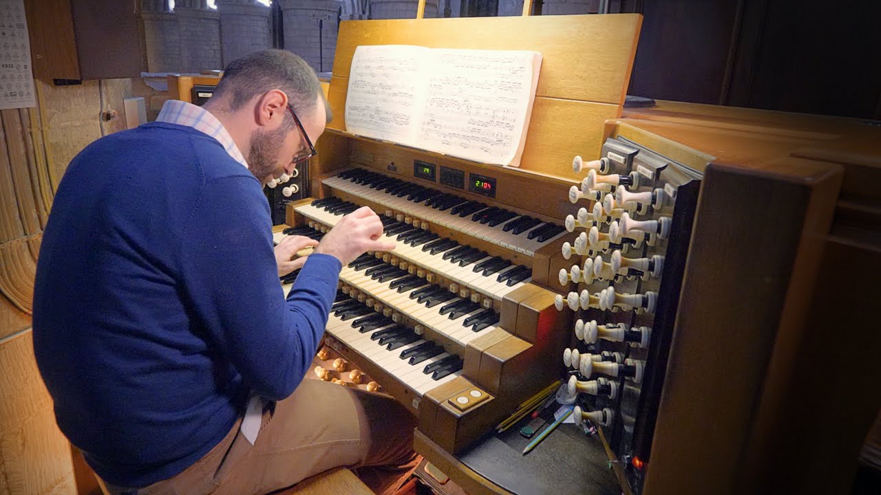 🎵 Cochereau - TOCCATA 'Boston' Symphonie Improvisée GLOUCESTER CATHEDRAL Organ
