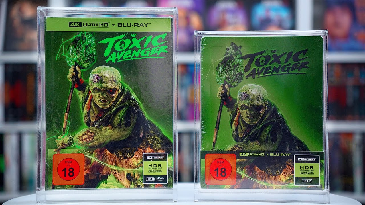 MEGA Steelbook & Mediabook | The Toxic Avenger (2025) | Capelight Pictures