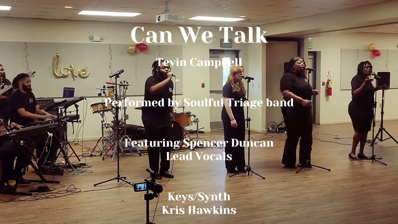 Can We Talk -Tevin Campbell Performed by Soulful Triage Band