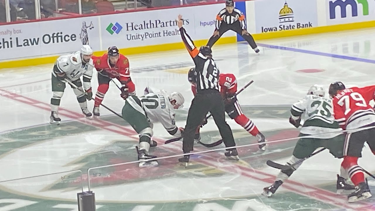 10.06.23 RockFord IceHogs @ Iowa Wild Preseason Game Vlog/Highlights