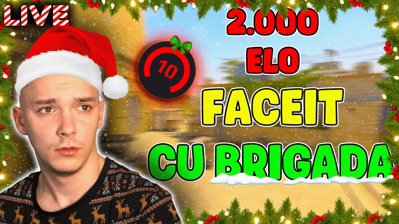 🔴Live | CS2 FACEIT NIGHT CU BRIGADA | AZI FACEM LEVEL 7 URGENT ! STACK ACUM ! VINE MOSU PE LA NOI?