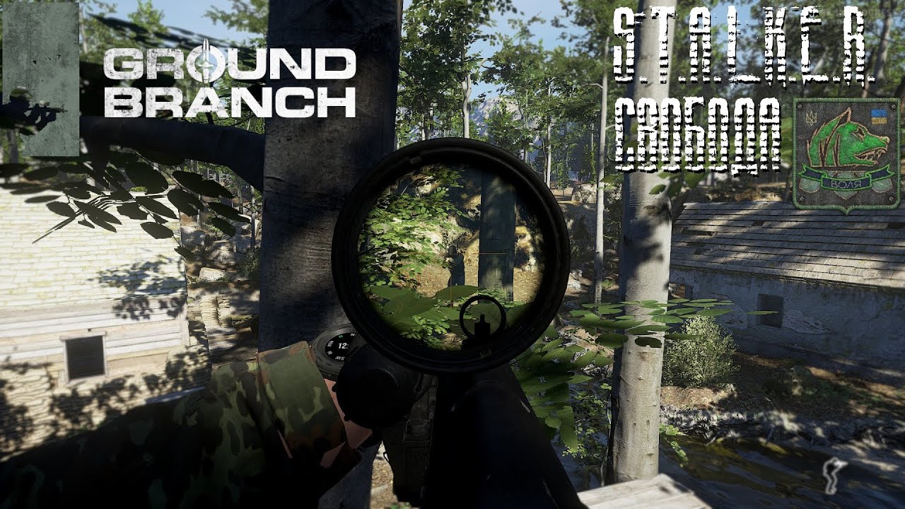 Снайпер Свободы в Ground Branch