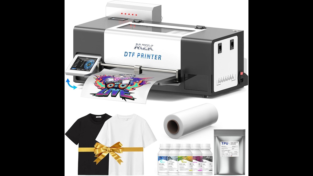MZK XP600 A3+ DTF Printer Review – 2880×1440 DPI, Touchscreen & Smart Auto Maintenance