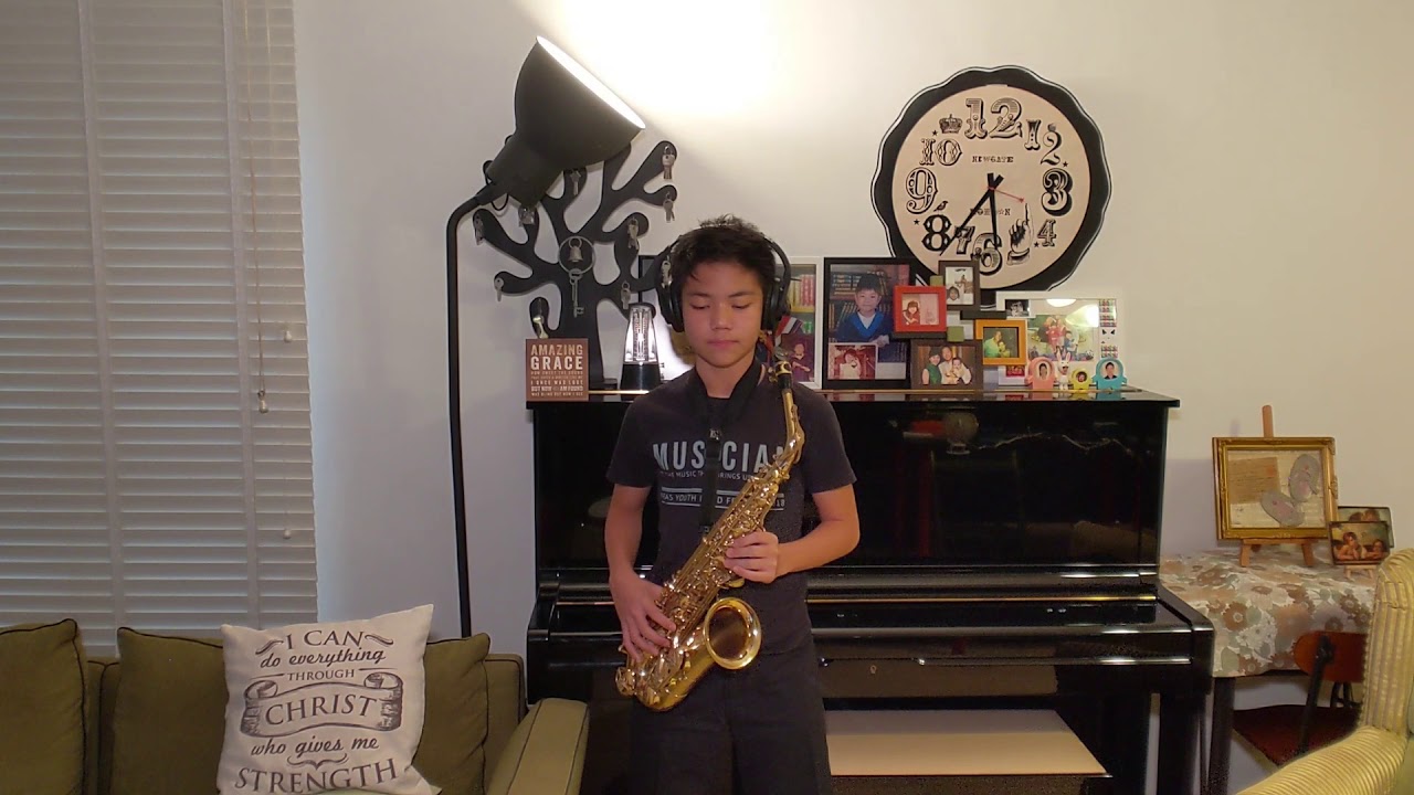 Amazing Grace (My Chains Are Gone) Saxophone Instrumental by Joshua Low