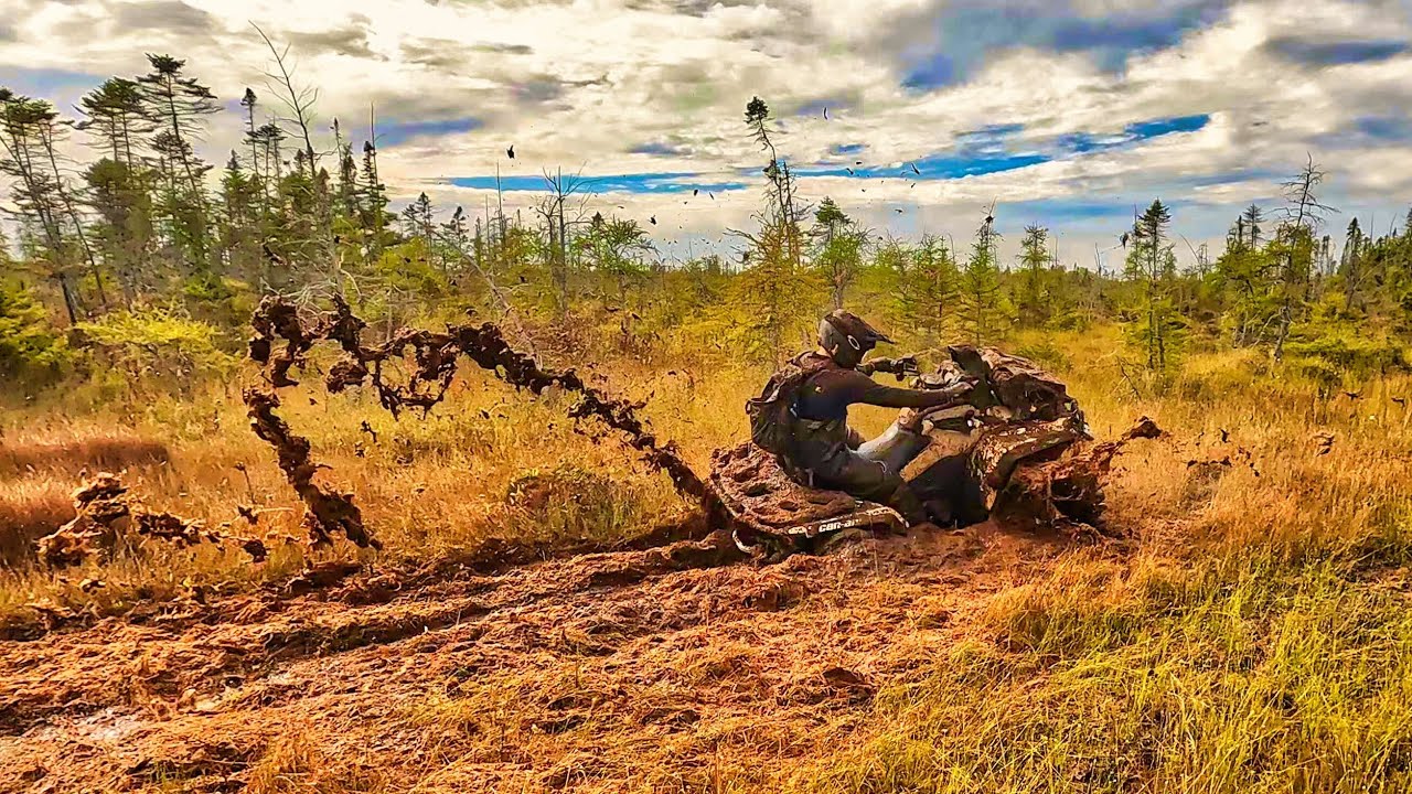 Crazy Mud Action 5 Canam Xmr's Making the Most of the Muddy Conditions!