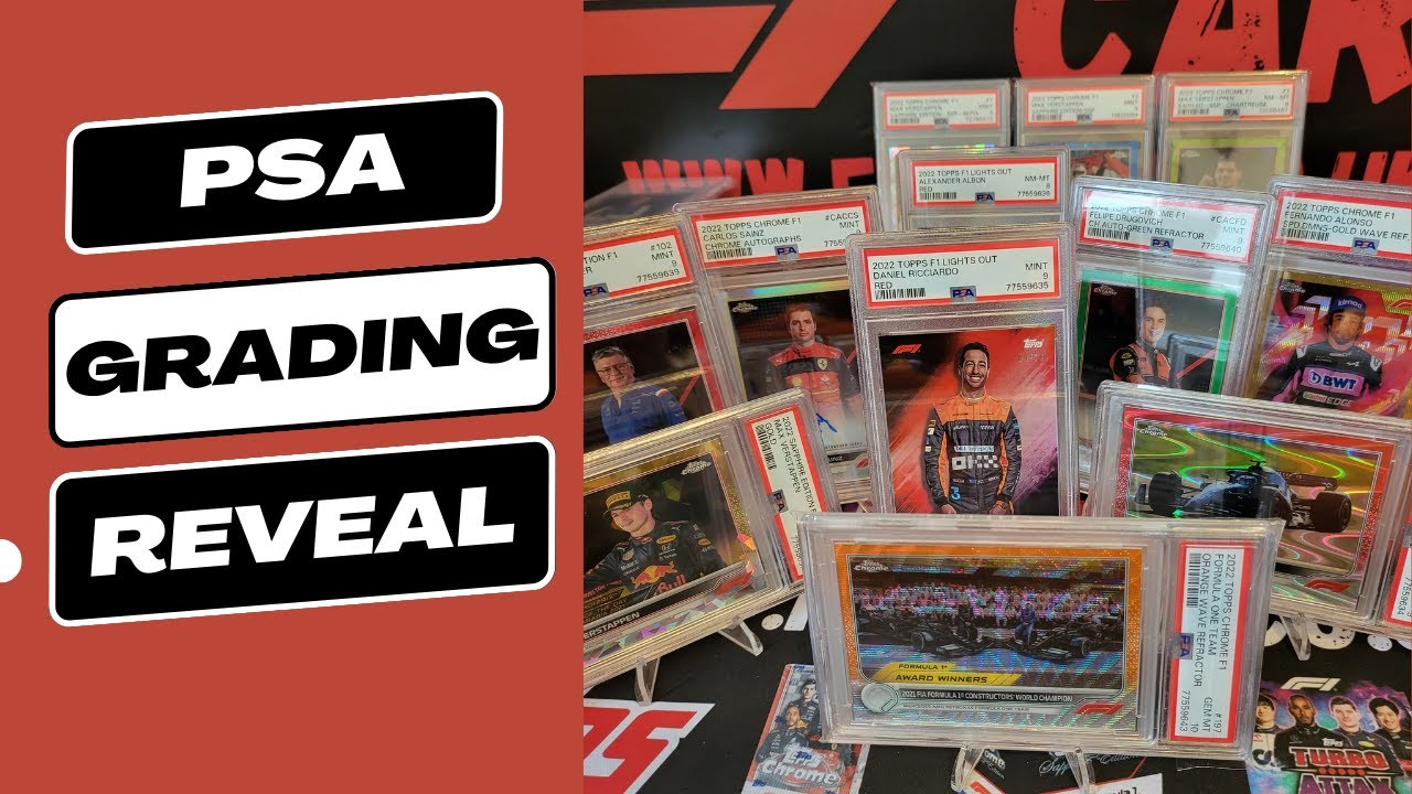 PSA Grading Reveal - F1 Cards | Ark Grading Review (UK PSA Dealer)