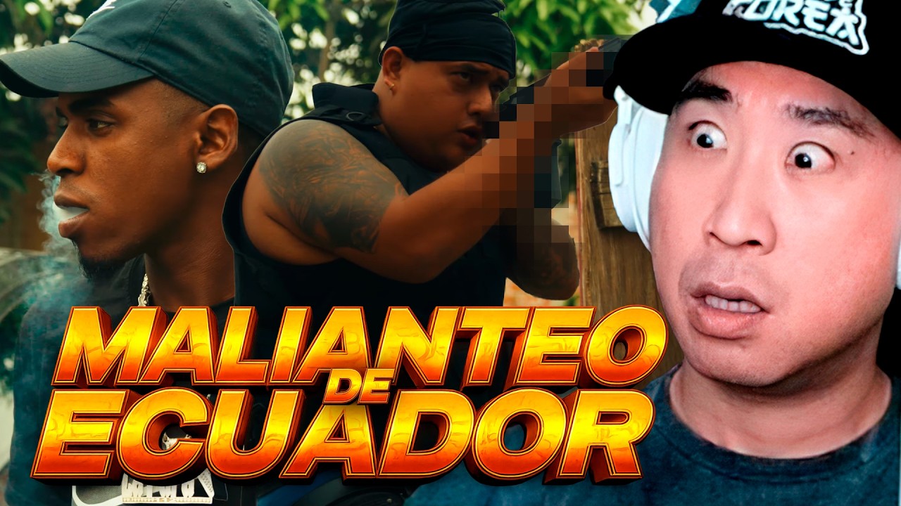 Coreano Loco reacciona a TIWINZA, EL LEGADO HP (LA PARA) 🇪🇨🔥 ATRACO ARMADO