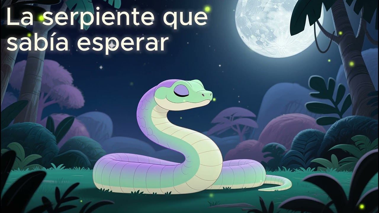 la serpiente que sabía esperar | Canciones cantadas para niños