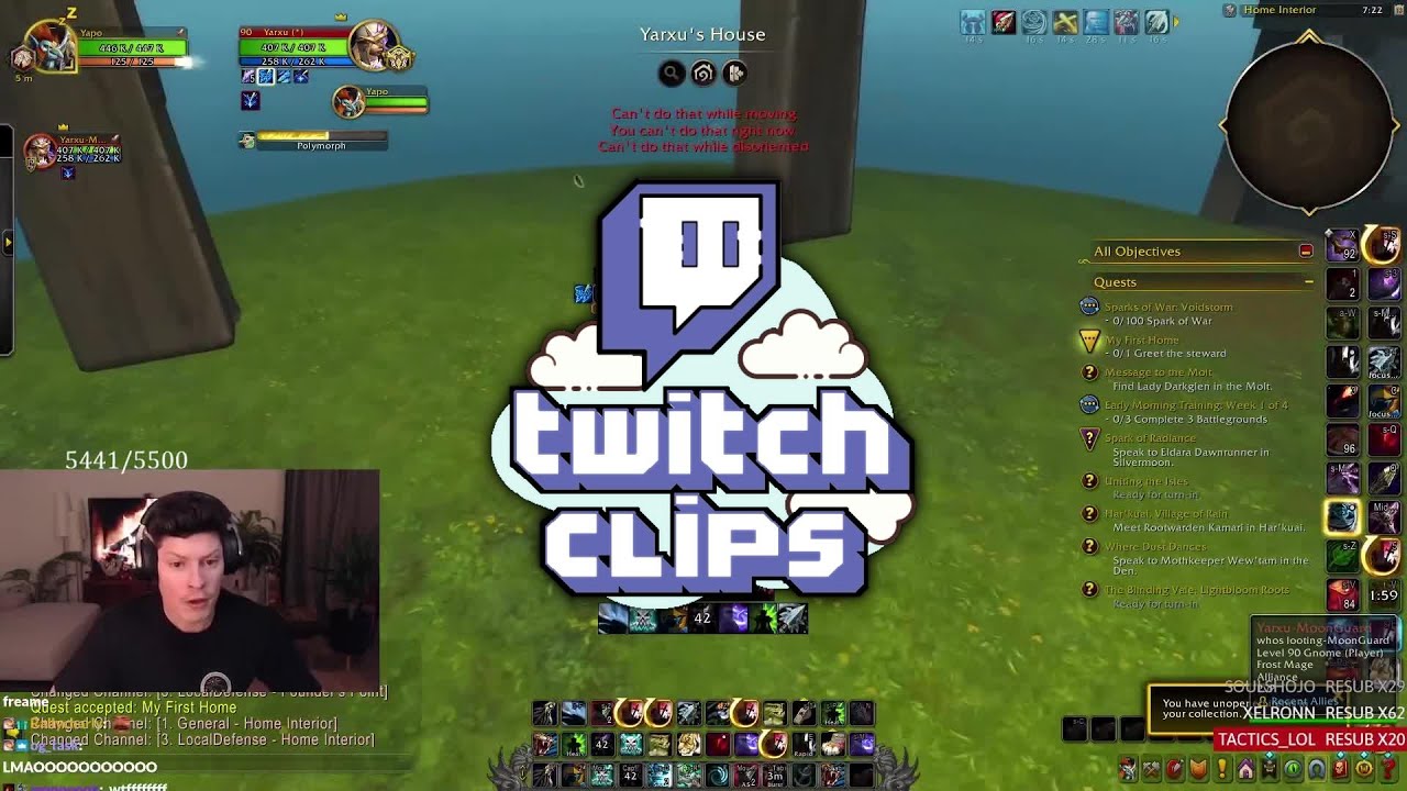 Самые просматриваемые клипы недели по World of Warcraft на Twitch! #52