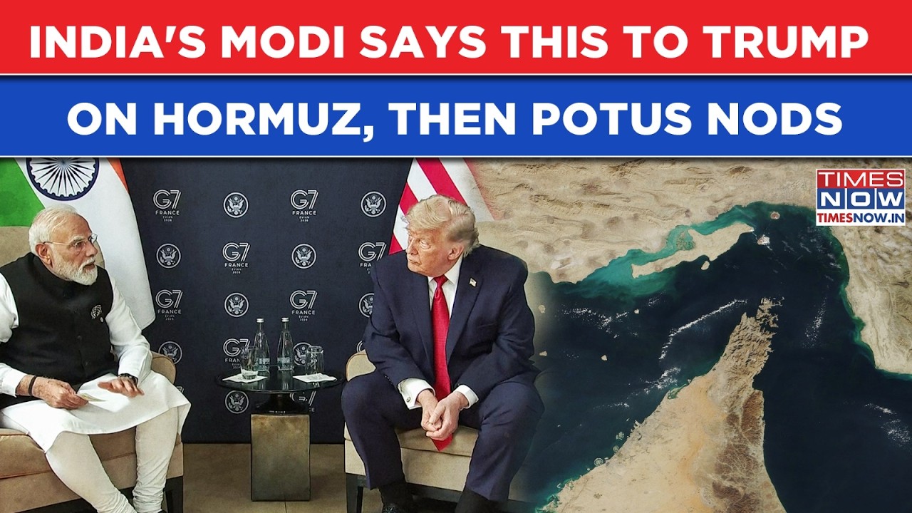 India's Modi Tells This To Trump On Hormuz At G7, US President Nods After Hearing Big Iran Advice