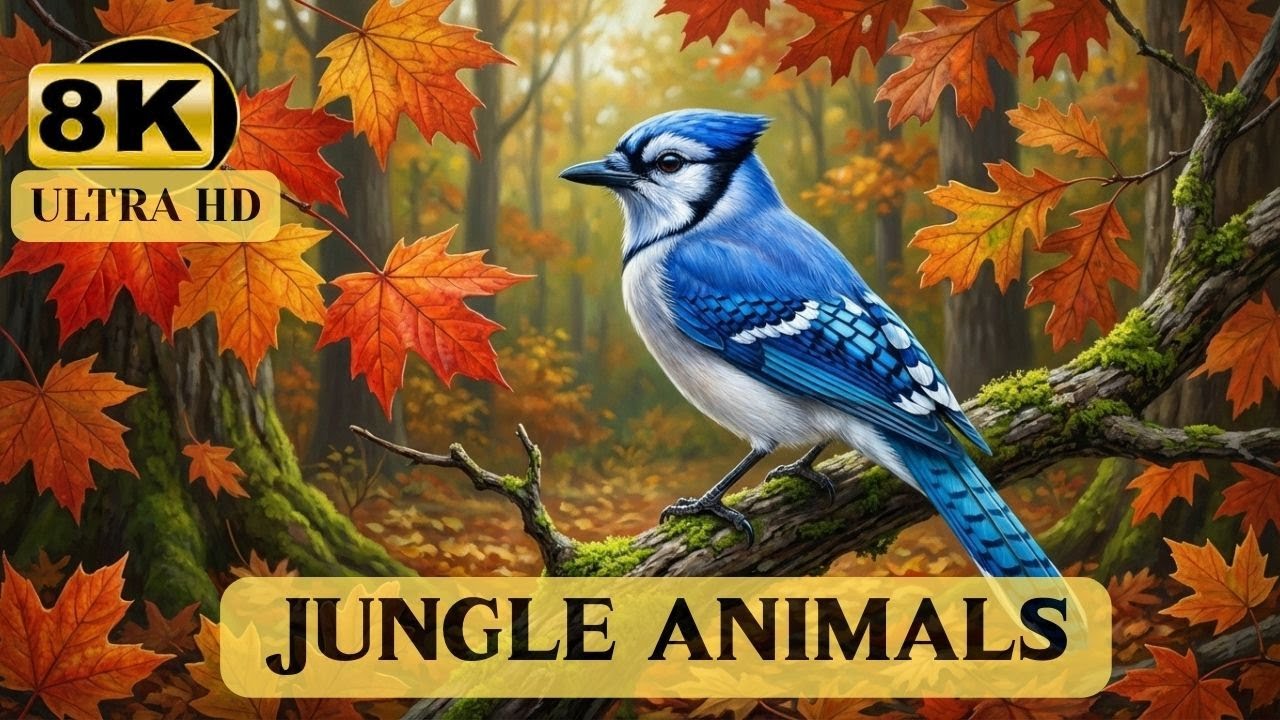 8K Wildlife World – Wild Animals in Stunning Ultra HD