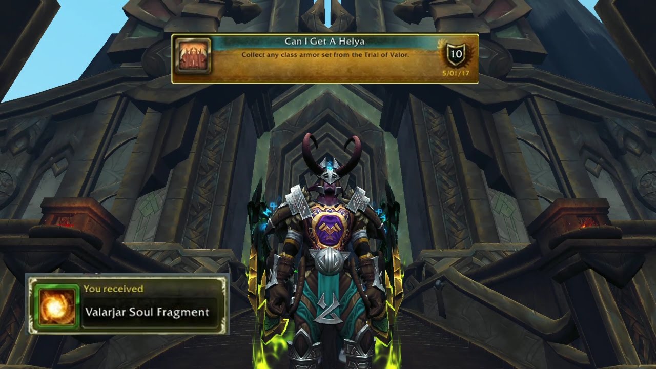 World of Warcraft Trial of Valor: The Lost Army Quest / Can I Get A Helya Achievement Guide