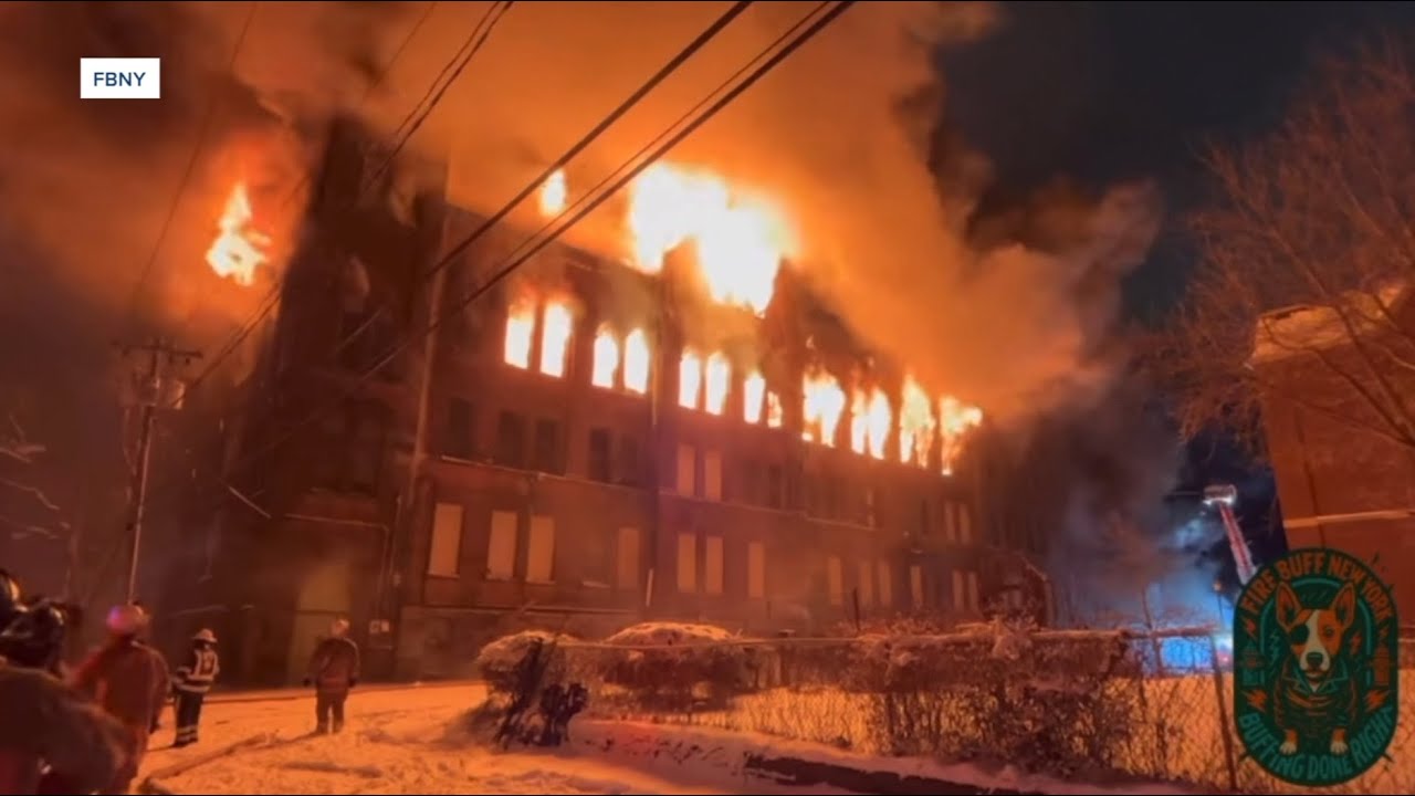 Crews respond to 4-alarm fire on Emslie Street in Buffalo