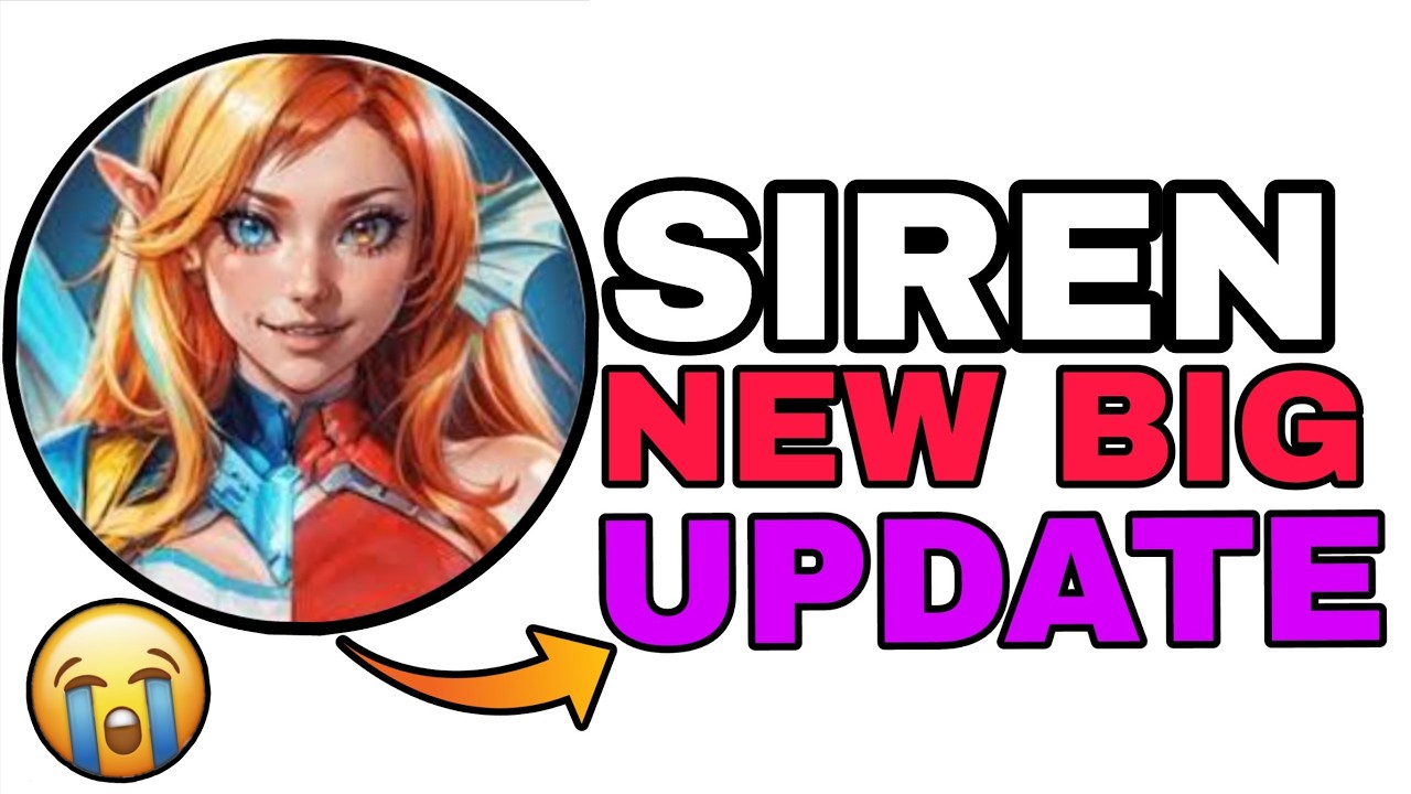 Зачем сбрасывать SIREN COIN?? 😭 | Новое обновление SIREN COIN | Криптовалютные новости SIREN на с...
