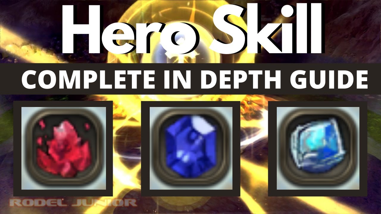 How to get Sea Jewel (Coral Stone | Lapis Lazuli | Aquamarine) | Hero Skill Full Guide | Dragon Nest