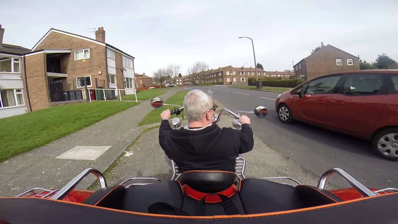 gopro hero 3+ cam test on rewaco trike