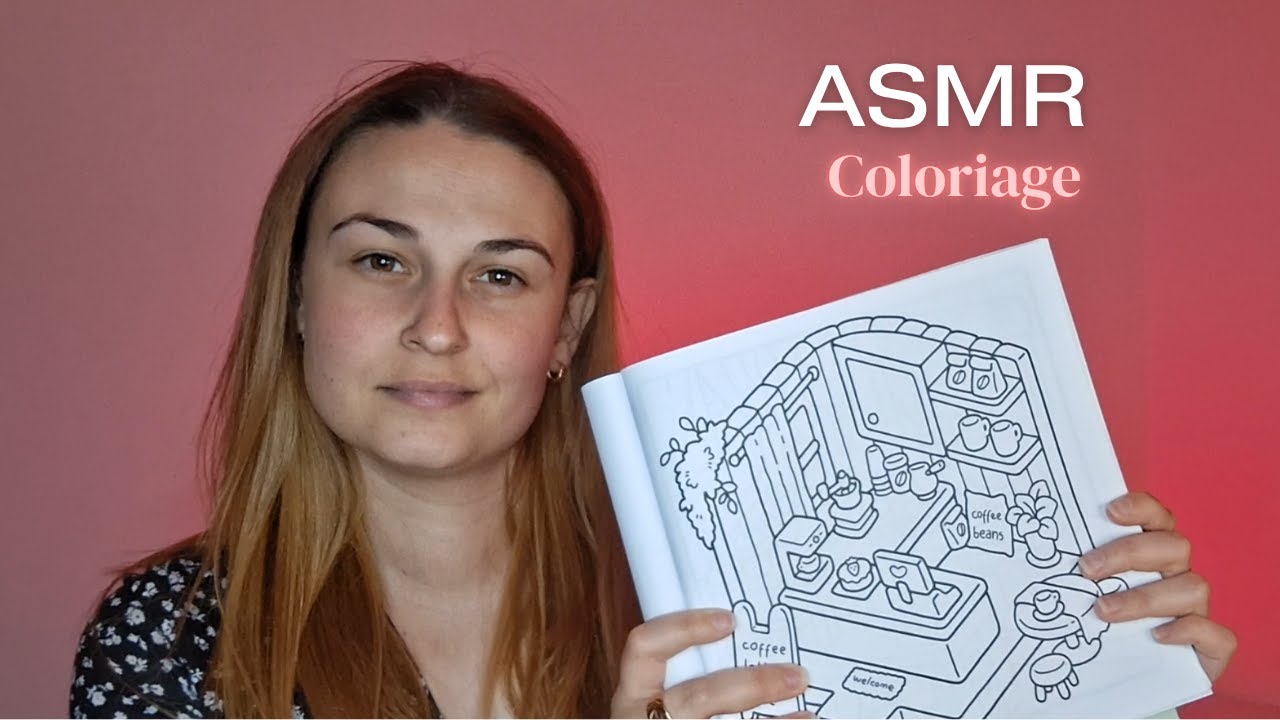 ASMR FR | ✍🏻 Coloriage du mois d'Octobre