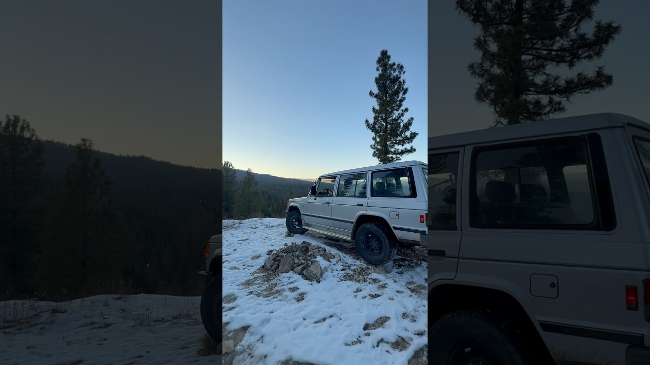 Mk 2 Montero lookout point. 