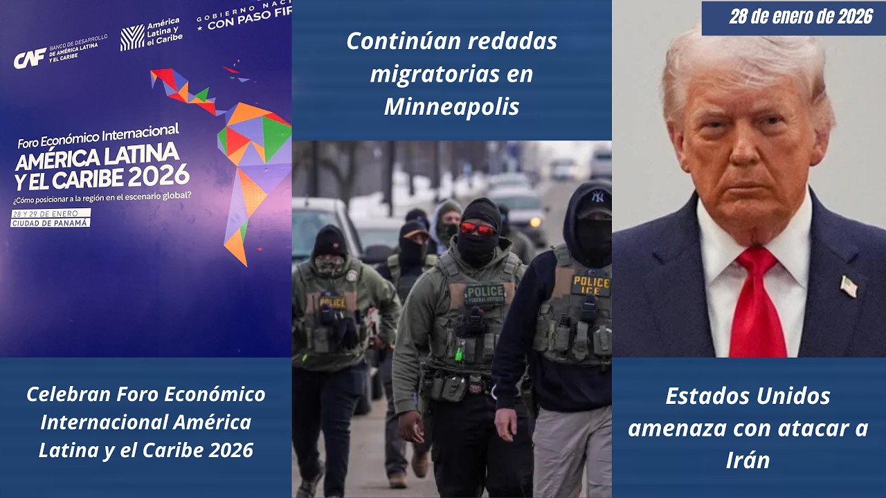 El Mundo Ahora (28 de enero de 2026)