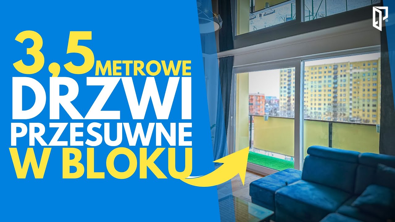 Drzwi przesuwne w bloku? Da się! #petecki