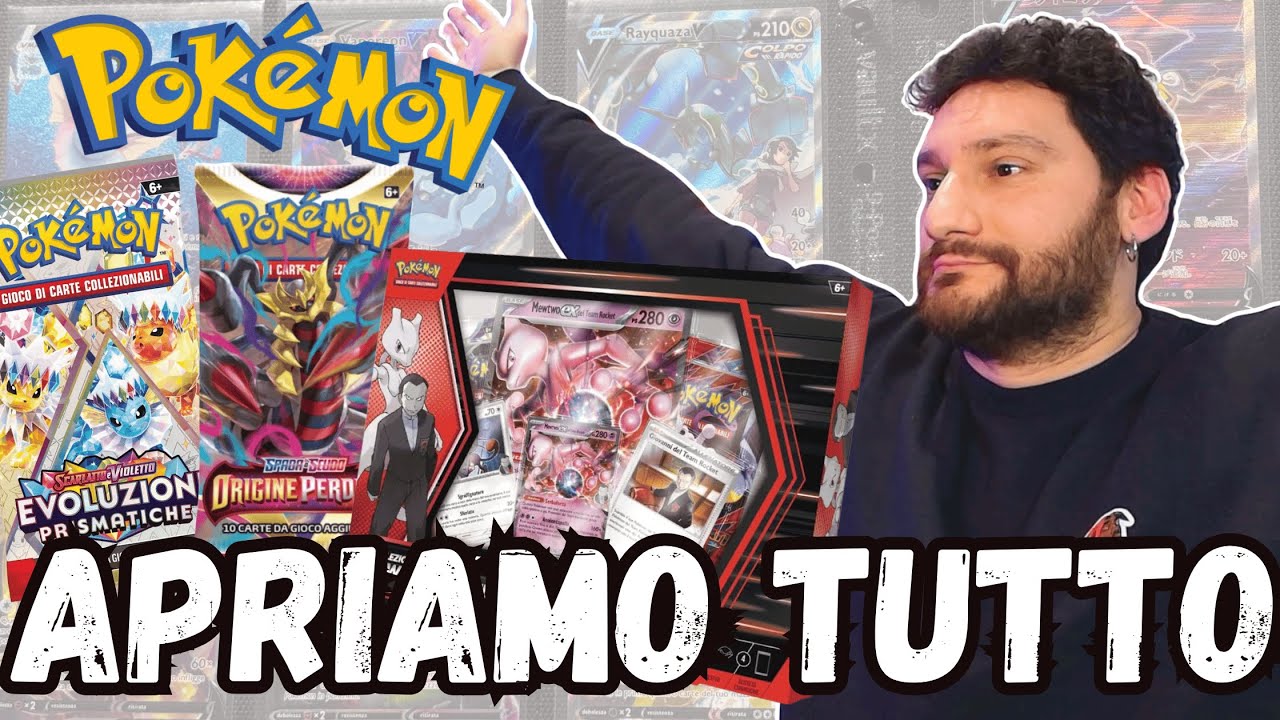 APRIAMO TUTTO! Pokémon Italiano - pack opening
