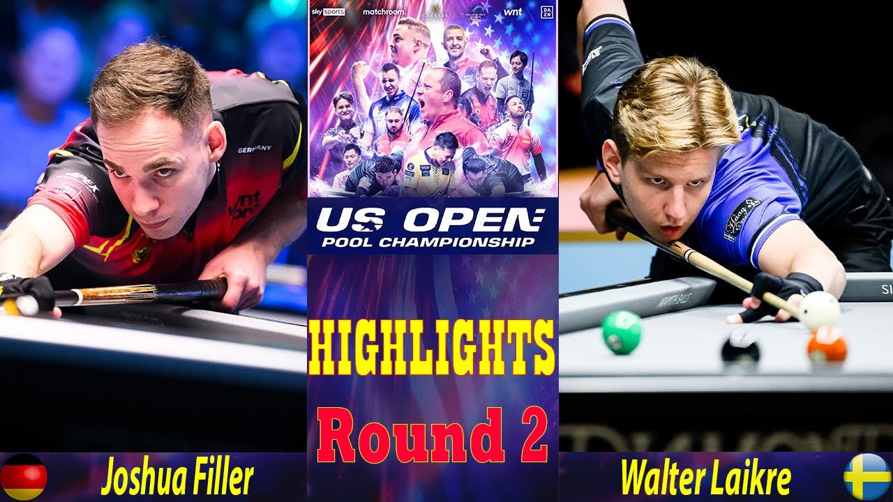 HIGHLIGHTS | Joshua Filler vs Walter Laikre | 2025 US OPEN POOL CHAMPIONSHIP