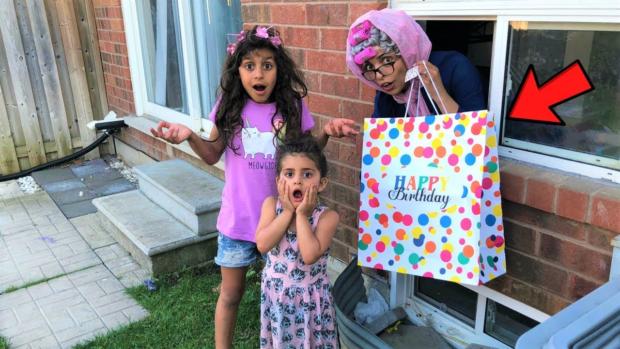 Greedy Granny Kids Pretend Play Surprise Toys In Real Life