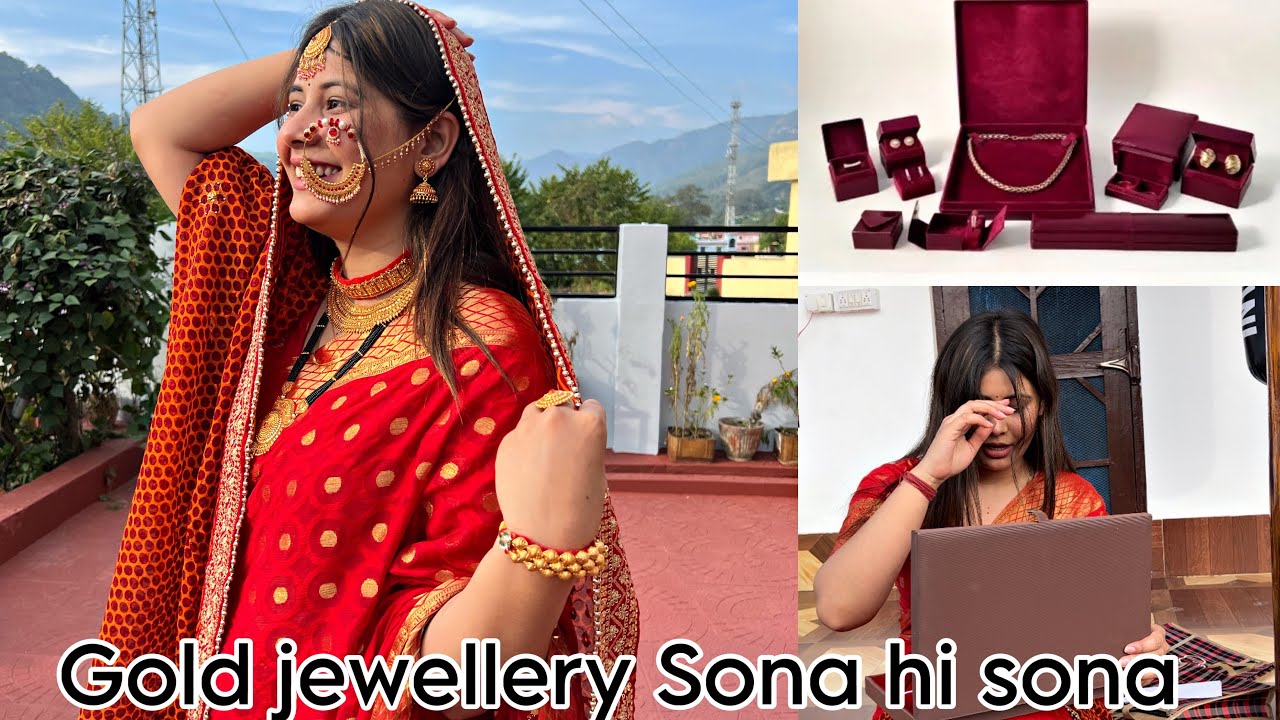 My gold jewellery collection part 1 | Wedding jewellery👸#jwellery #shreyaaswal #vlog #gold