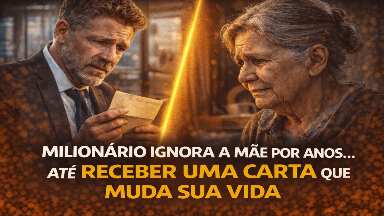 MILIONÁRIO IGNORA A MÃE POR ANOS… ATÉ RECEBER UMA CARTA QUE MUDA SUA VIDA