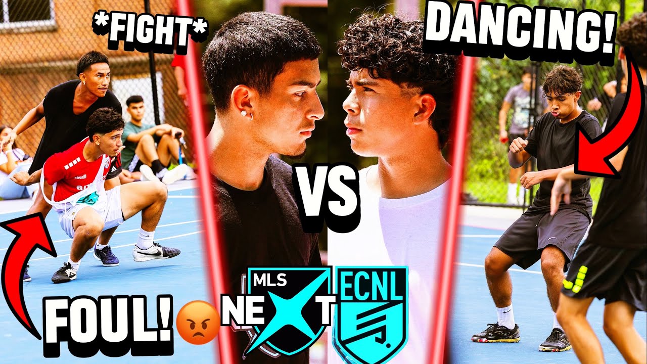 MLS NEXT VS ECNL GAME! WHO’S BETTER? *FIGHT*