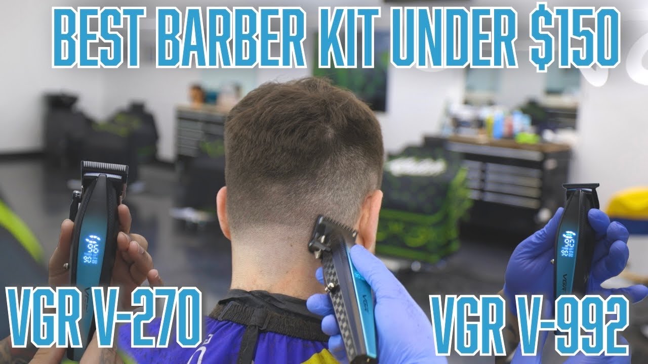 Is This The Best Budget Barber Kit? 🔥 or ❄️ Unboxing VGR V-270 Clipper & V-992 Trimmer Bundle 😱