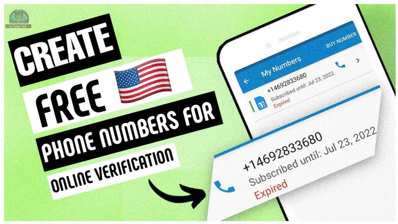 How To Create Free USA🇱🇷 Phone Number For Online Verification 2023 - Free USA Phone Number