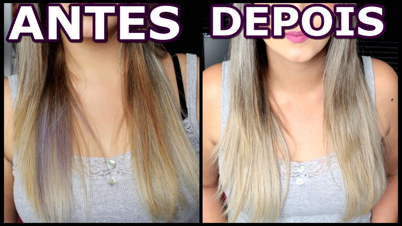 Como tirar amarelo, laranja ou chumbado do cabelo
