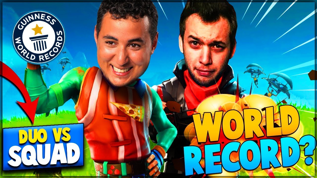 AVEC MICKALOW ON VISE LE WORLD RECORD ! ► FORTNITE