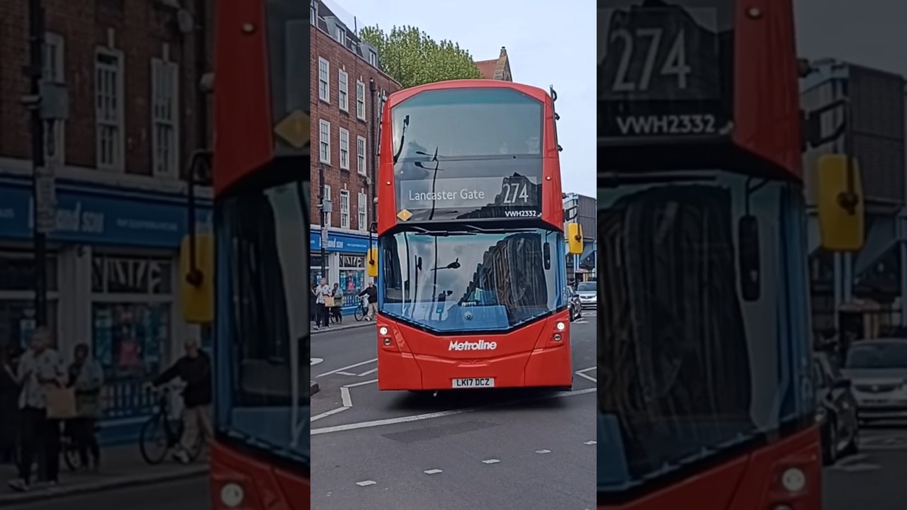 REAR AD WRAP | Metroline VWH2332 LK17DCZ Wright Eclipse Gemini 3 Volvo B5LH on Bus Route 274