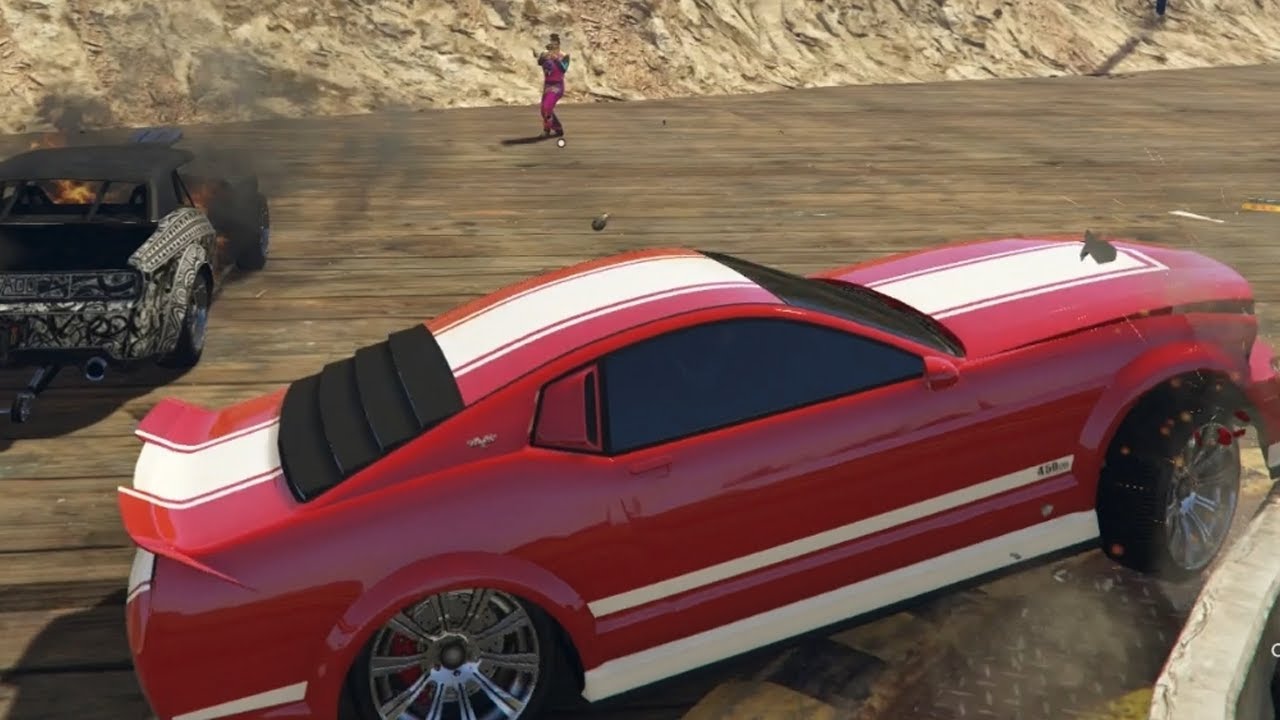 EXPLOSIEVE RACE MET RAKETTEN & STICKY'S! (GTA V Online Races)