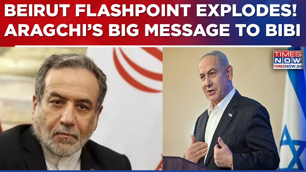 Iran Sends Chilling Message To Israel On Beirut Flashpoint? Araghchi Posts Iran-Lebanon Flag &...